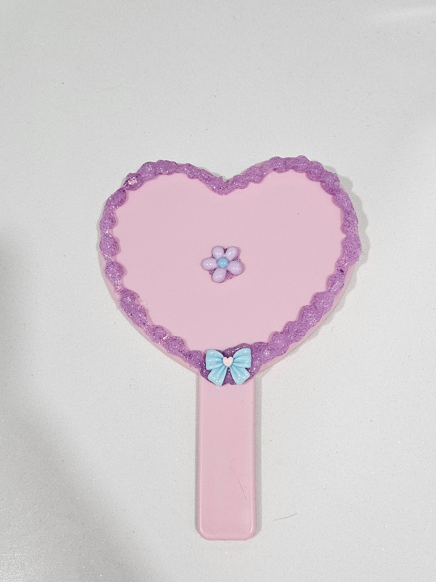 Purple Flower Mirror
